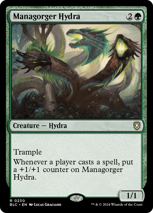 Managorger Hydra [BLC-230] - Bloomburrow Commander