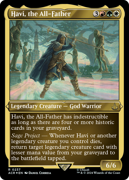 Havi, the All-Father [ACR-237] Etched Foil - Assassin's Creed