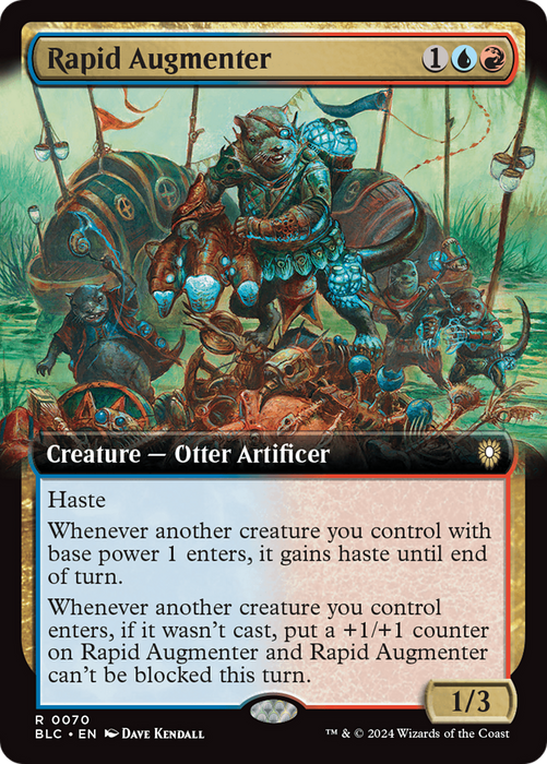 Rapid Augmenter [BLC-070] - Bloomburrow Commander