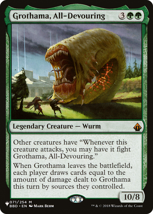 Grothama, All-Devouring [PLST-BBD-71] - The List