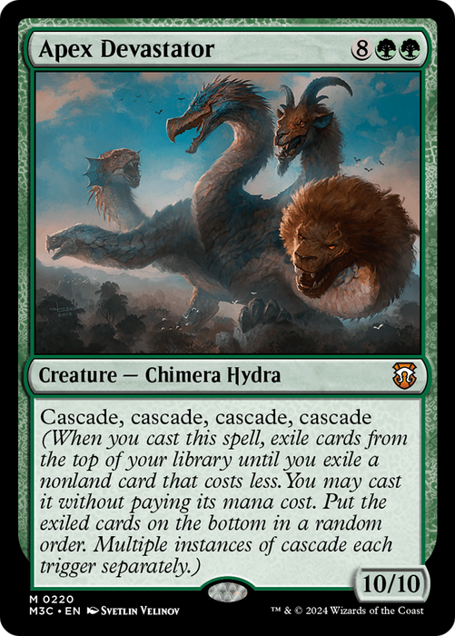 Apex Devastator [M3C-220] Foil - Modern Horizons 3 Commander