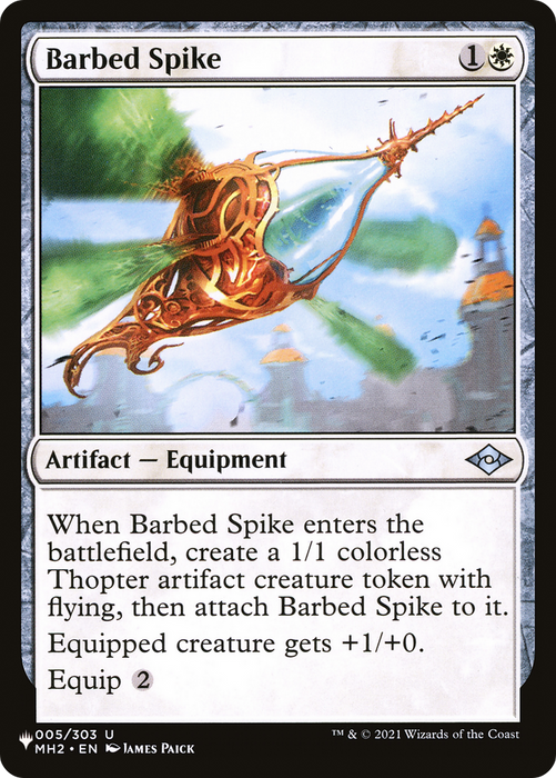 Barbed Spike [PLST-MH2-5] - The List