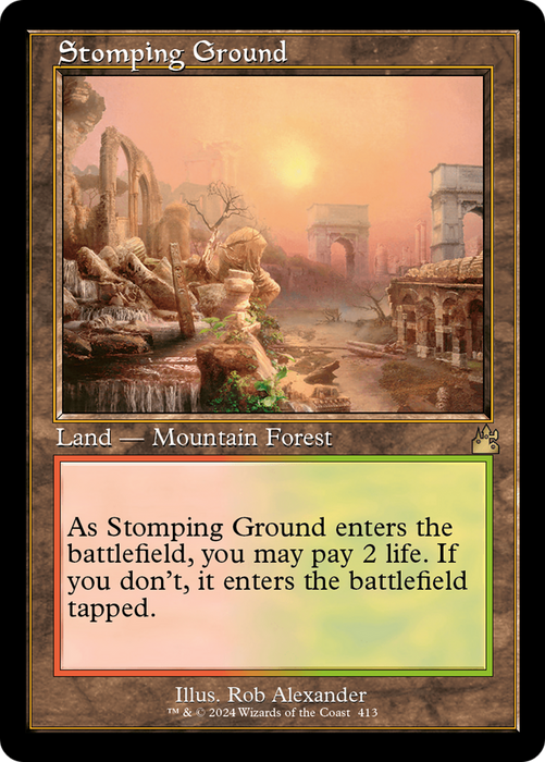 Stomping Ground [RVR-413] - Ravnica Remastered