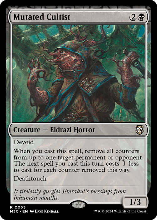 Mutated Cultist [M3C-053] Foil - Modern Horizons 3 Commander