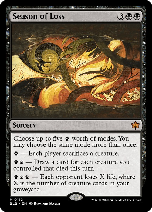 Season of Loss [BLB-112] Foil - Bloomburrow