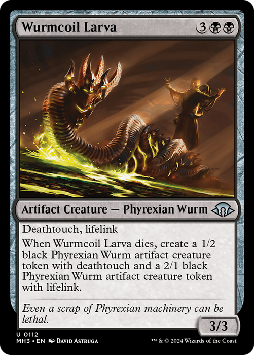 Wurmcoil Larva [MH3-112] - Modern Horizons 3