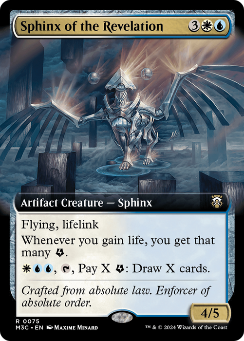 Sphinx of the Revelation (Extended Art) [M3C-075] - Modern Horizons 3 Commander