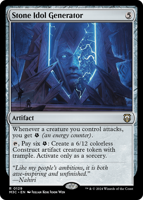 Stone Idol Generator [M3C-129] Foil - Modern Horizons 3 Commander