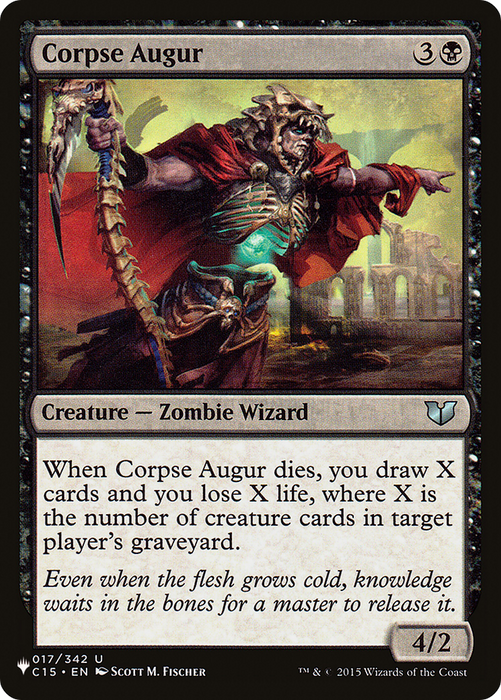 Corpse Augur [PLST-C15-17] - The List