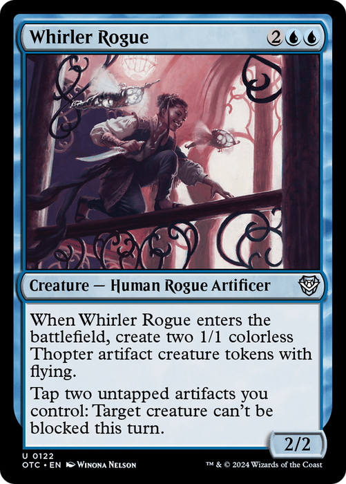 Whirler Rogue [OTC-122] - Outlaws of Thunder Junction Commander