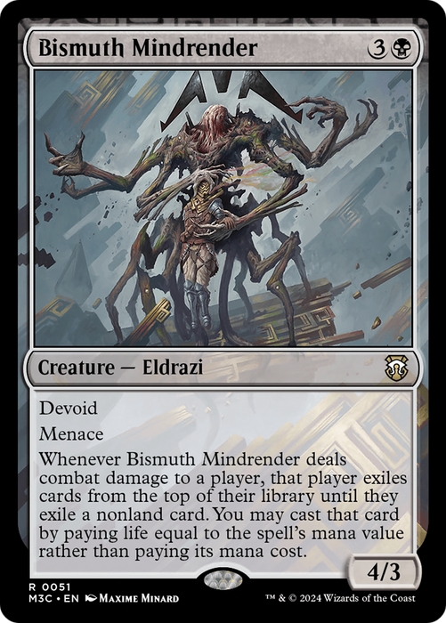 Bismuth Mindrender [M3C-051] Foil - Modern Horizons 3 Commander