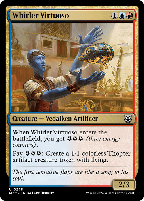 Whirler Virtuoso [M3C-278] - Modern Horizons 3 Commander