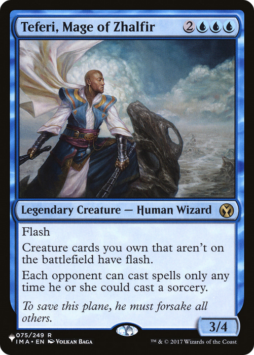 Teferi, Mage of Zhalfir [PLST-IMA-75] - The List