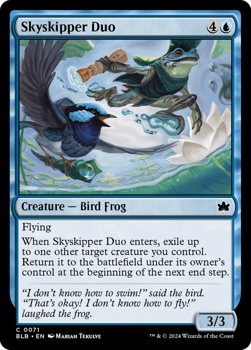 Skyskipper Duo [BLB-071] Foil - Bloomburrow