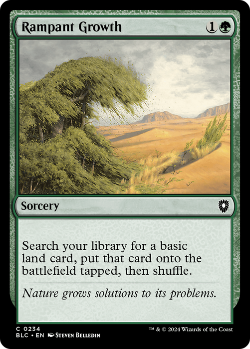 Rampant Growth [BLC-234] - Bloomburrow Commander