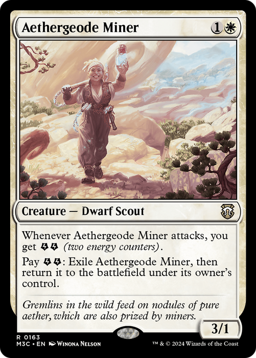 Aethergeode Miner [M3C-163] - Modern Horizons 3 Commander