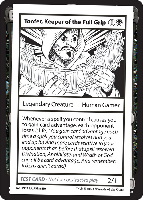 Toofer, Keeper of the Full Grip [MB2-999-TKOTFG] - Mystery Booster 2