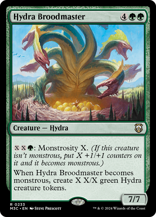 Hydra Broodmaster [M3C-233] Foil - Modern Horizons 3 Commander