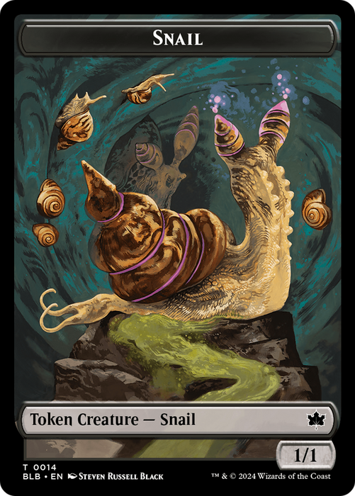 Snail [TBLB-014] - Bloomburrow Tokens