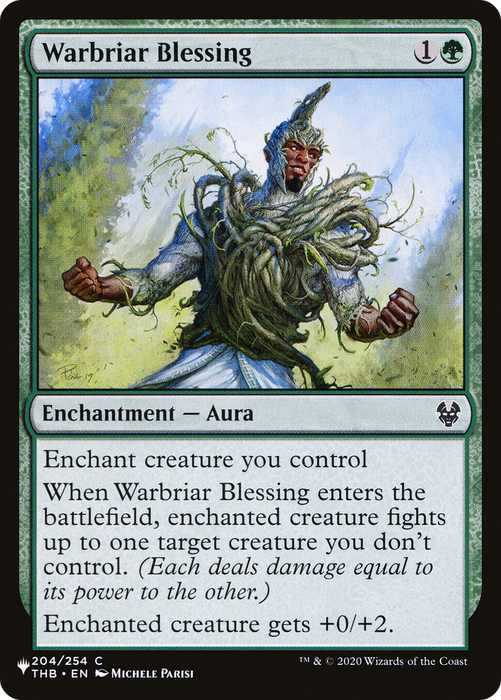 Warbriar Blessing [PLST-THB-204] - The List