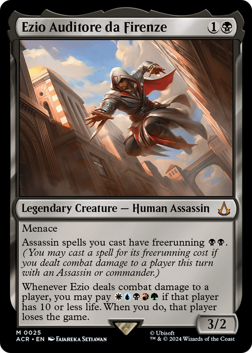 Ezio Auditore da Firenze [ACR-025] Foil - Assassin's Creed