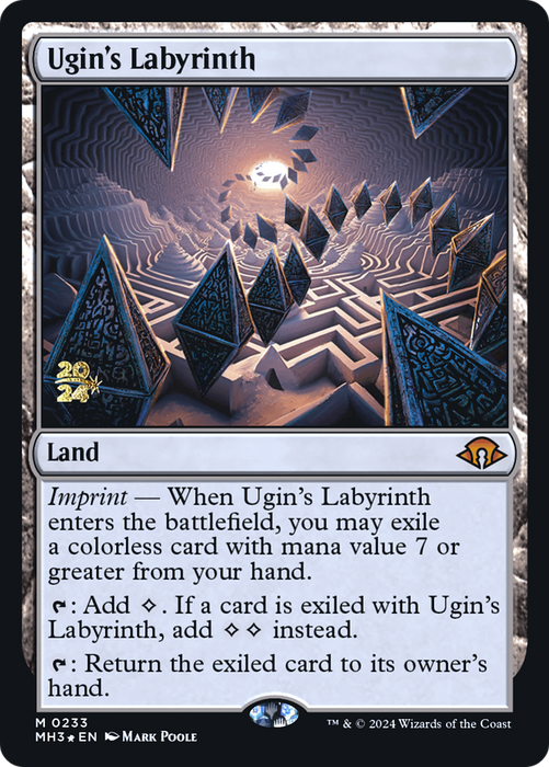 Ugin's Labyrinth [PMH3-233S] Foil - Modern Horizons 3 Promos