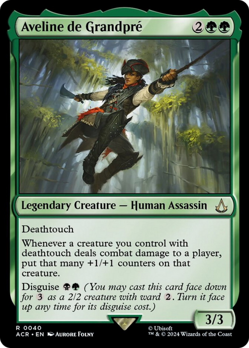 Aveline de Grandpré [ACR-040] Foil - Assassin's Creed