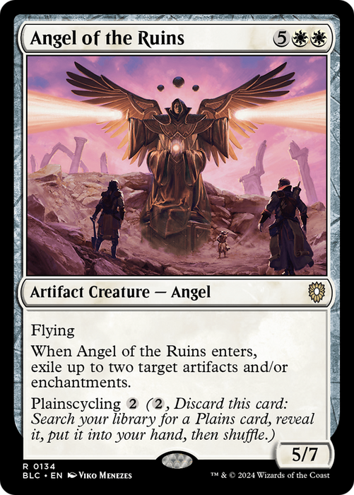 Angel of the Ruins [BLC-134] - Bloomburrow Commander