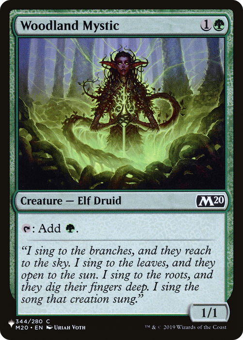 Woodland Mystic [PLST-M20-344] - The List