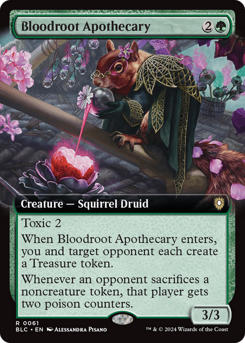 Bloodroot Apothecary [BLC-061] - Bloomburrow Commander