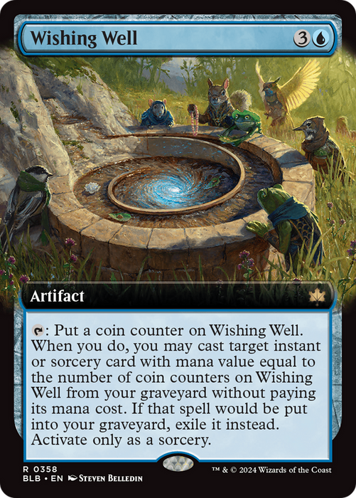 Wishing Well (Extended Art) [BLB-358] - Bloomburrow