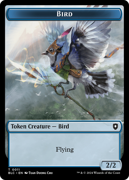 Bird [TBLC-011] - Bloomburrow Commander Tokens