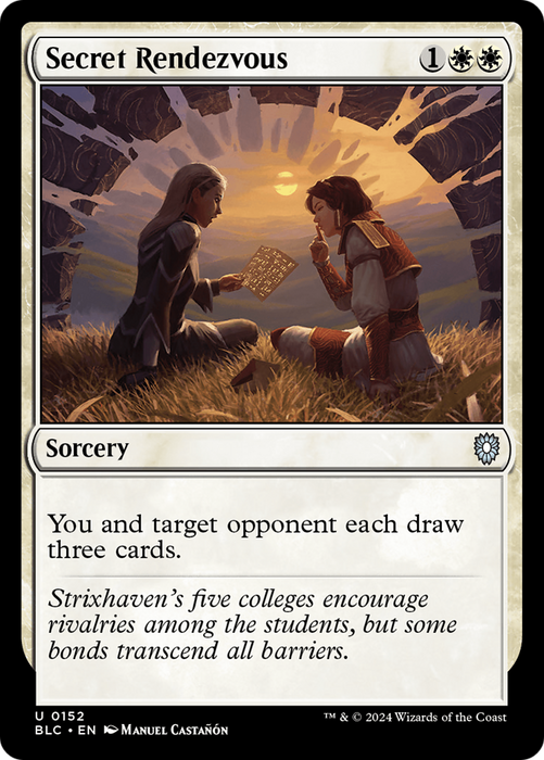 Secret Rendezvous [BLC-152] - Bloomburrow Commander