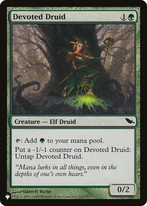 Devoted Druid [PLST-SHM-110] - The List