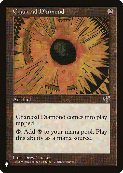 Charcoal Diamond [PLST-MIR-296] - The List