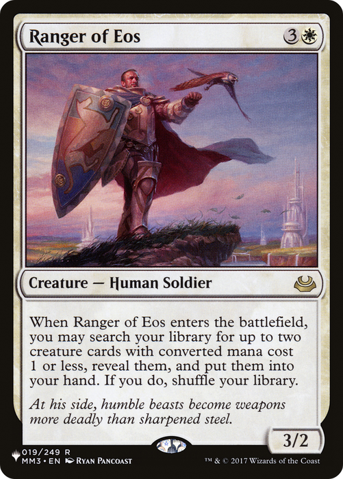 Ranger of Eos [PLST-MM3-19] - The List