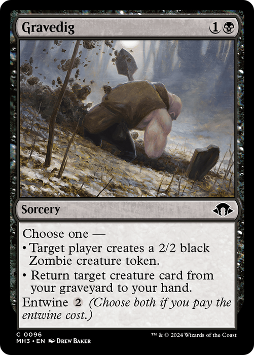 Gravedig [MH3-096] Foil - Modern Horizons 3