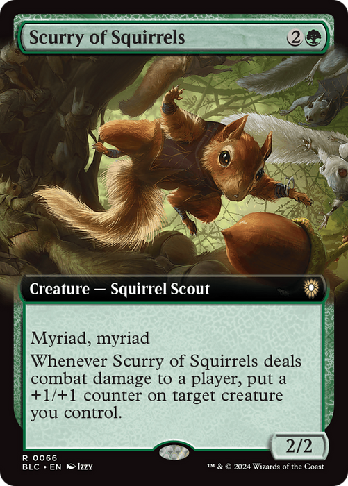 Scurry of Squirrels [BLC-066] - Bloomburrow Commander