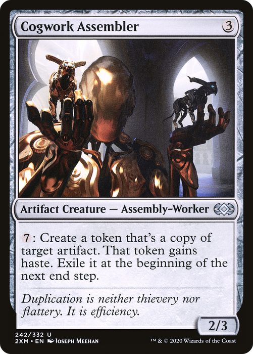 Cogwork Assembler [2XM-242] Foil - Double Masters