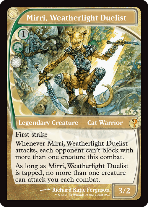 Mirri, Weatherlight Duelist [MB2-252] Foil - Mystery Booster 2