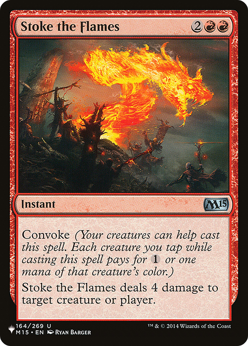 Stoke the Flames [PLST-M15-164] - The List