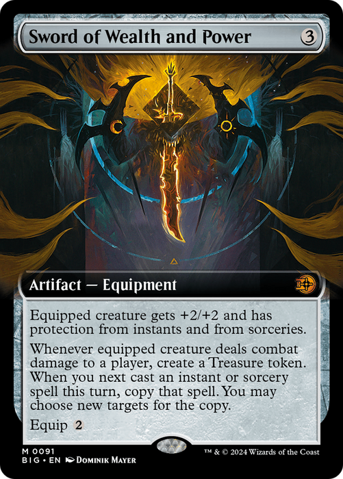 Sword of Wealth and Power (Extended Art) [BIG-091] Foil - The Big Score