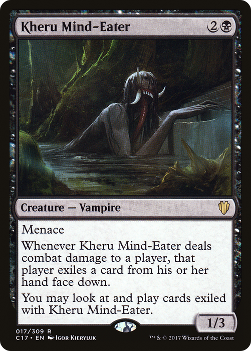 Kheru Mind-Eater [C17-017] - Commander 2017