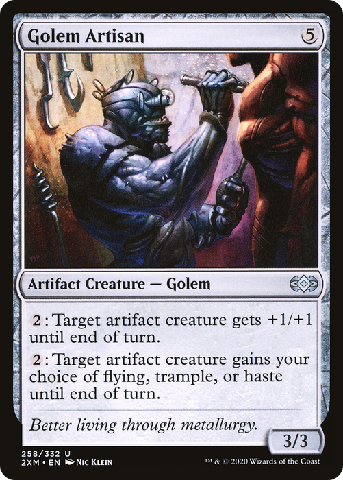 Golem Artisan [2XM-258] Foil - Double Masters