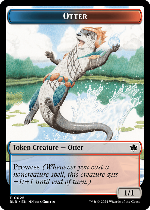 Otter [TBLB-025] - Bloomburrow Tokens