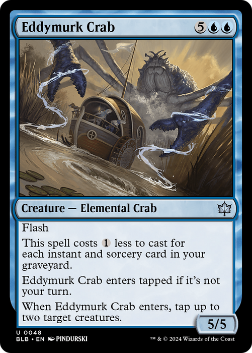 Eddymurk Crab [BLB-048] - Bloomburrow