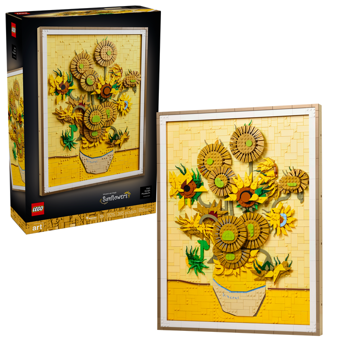 LEGO - Art - Vincent Van Gogh - Sunflowers