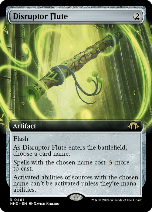 Disruptor Flute (Extended Art) [MH3-461] - Modern Horizons 3