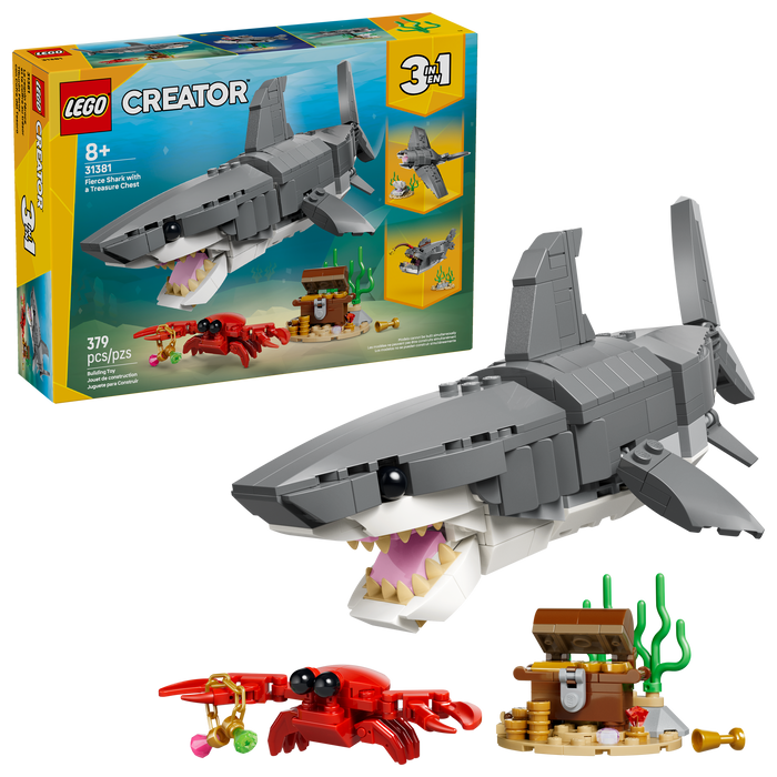 LEGO - Creator - Fierce Shark with a Treasure Chest