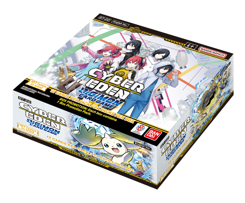 Digimon CG - BT22 Cyber Eden Booster Box (Cyber Monday Deal)
